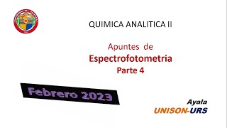 Espectrofotometria Absorbancia Transmitancia y Curva de Calibracion [upl. by Sender]