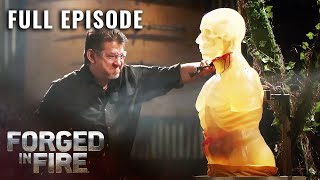 Forged in Fire CRUSHED CAR CHALLENGE S9 E1  Full Episode [upl. by Eelarac]