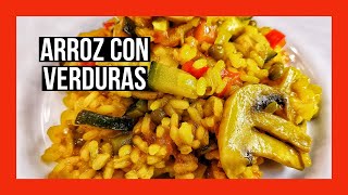 Como hacer ARROZ CON VERDURAS y champiñones [upl. by Osrick]