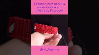 Pulsera diseño SPIDERMAN 🕸 Hilo macramé [upl. by Aynas119]