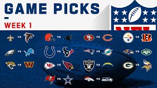 NFL Week 1 Game Picks [upl. by Rovert685]