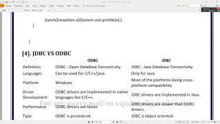 ODBC vs JDBC [upl. by Adriane]