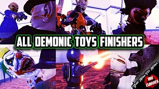 Every Demonic Toys Finisher in Puppet Master The Game [upl. by Airal]