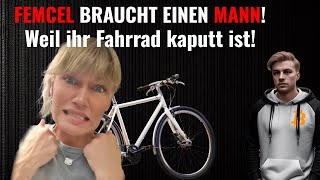 FEMCEL braucht einen Mann für ihr Fahrrad  Stream Clip mit HARLEKINYT [upl. by Ellenor]