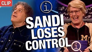 QI  Sandi Loses Control Of The Show [upl. by Nnylaehs660]