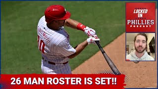 Who Made The Philadelphia Phillies Opening Day Roster And Were Our Predictions Right [upl. by Bette993]