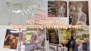 UNBOXING  GIVEAWAY NCT 엔시티  Golden Age ALBUM UNBOXING 앨범 언박싱 [upl. by Ila619]