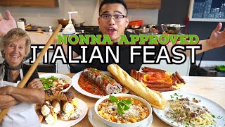 How To Cook A 5 COURSE ITALIAN FEAST [upl. by Anelrac662]