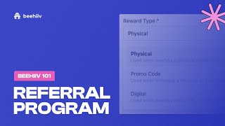 How to Create a Referral Program in beehiiv Tutorial [upl. by January]