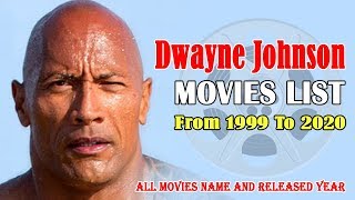 Dwayne Johnson All Movies List  World Famous Wrestler and Actor Filmography [upl. by Lananna807]