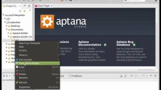 Aptana Studio setting up Synchronise with server [upl. by Tillfourd544]