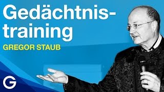 So wird dein Gedächtnis besser – Gedächtnistraining  Gregor Staub [upl. by Ames]