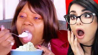 INSANE WOMAN ONLY EATS CORNSTARCH [upl. by Files]