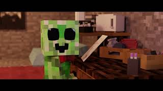 quotSad Creeperquot Cute Version Minecraft Music Video [upl. by Noryahs403]