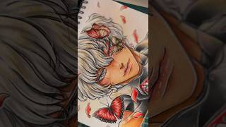 Tokyo Ghoul’s KanekiKen ♥️ drawing original art tokyoghoul fanartanime fanart [upl. by Claudie]