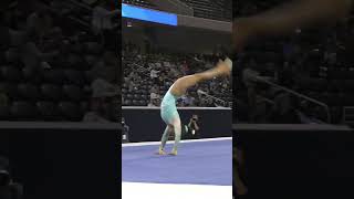 eMjae Frazier Floor Exercise 2022 Winter Cup Senior Women Slow Motion shorts 1 [upl. by Jenelle547]