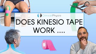 Does Kinesio Tape Actually Work  Expert Physio Reviews the Evidence on KTape [upl. by Avruch379]