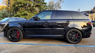 Black Range Rover Sport SVR [upl. by Nayarb451]