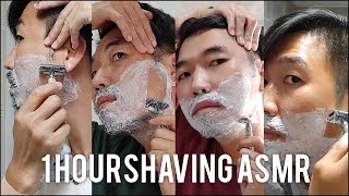 1 Hour of Relaxing Shaving White Noise ASMR [upl. by Laira844]