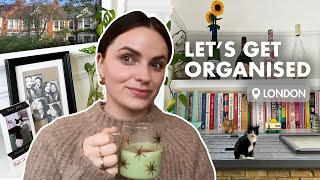 settling in and organising my new london apartment 📦 part 2  vlog [upl. by Akenaj]