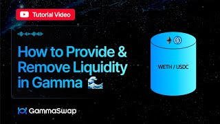 How to Provide and Remove Liquidity on GammaSwap 💸 [upl. by Nueovas]