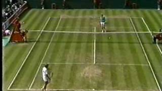 Edberg v Becker  88 Q F 44 [upl. by Caleb]