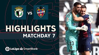 Resumen de Burgos CF vs Levante UD 00 [upl. by Anilegnave]