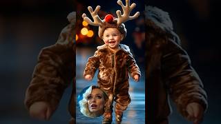 🦌 Christmas Reindeer Fashion Fusion Show  馴鹿創意時尚融合秀 babyfashion runwaymagic ChristmasFusion [upl. by Phenice]