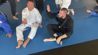 BJJ Light Round 162 Purple Belt vs White Belt [upl. by Florella]