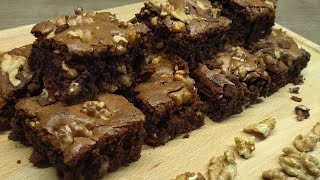 brownies aux noix abonnez vous pour savoir la recette [upl. by Bradstreet277]