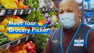 Working at Walmart Meet Your Grocery Picker [upl. by Hpeosj]