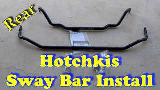 Hotchis Rear Sway Bar Install on the 5th Gen ZL1 Camaro [upl. by Dorry]