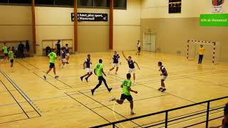 Handball Entente SUD 93 HB Vs US Créteil 27112021 U18 Championnat de France [upl. by Maxey]