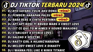 DJ TIKTOK TERBARU 2024  DJ AYO SAYANG CULIK AKU DONG 🎵 DJ PEMBERI HARAPAN PALSU  FULL ALBUM VIRAL [upl. by Lubeck145]