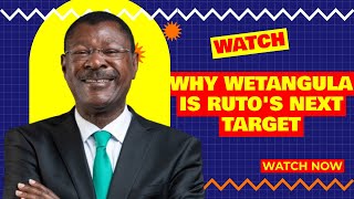 🚨5 Terrifying Reasons Moses Wetangula Could Be William Rutos Next Political Victim 🚨 [upl. by Blinni]