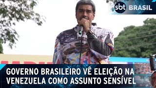 Itamaraty não deve se pronunciar publicamente sobre fala de Maduro  SBT Brasil 180724 [upl. by Ogdan]