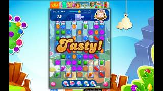 Candy Crush Saga Level 7077 Score 207 970 by Funny❣ [upl. by Nosreh]