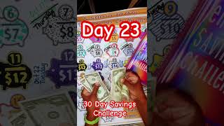 Day 23 30 Day Savings Challenge [upl. by Nhojleahcim]