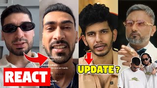 KRNA REACT ON MUHFAAD SING KRNAs TRACK  ROHAN CARIAPPA REPLY   RAPPERS SPOTIFY WRAPPED 2024 [upl. by Collimore]