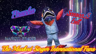 The Masked Singer UK  Piranha  Season 5 Full [upl. by Chappie]