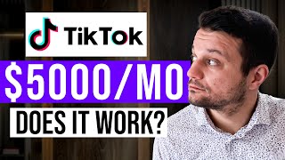 Make 5000Month With TikTok Creativity Program Beta  AI Easiest Method [upl. by Edmanda]