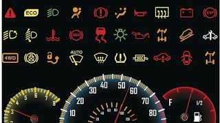 Car Dashboard Important Warning Lights❓Easily Know Signs About Vehicles✔️Mughal Auto Electrician [upl. by Liesa185]