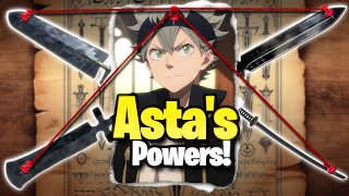 Astas All 4 Demon Swords Powers Explained  Black Clover  Loginion [upl. by Aizek]