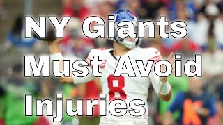 Are Injuries the Reason the Giants Let Dynamic Players Go [upl. by Refinney781]