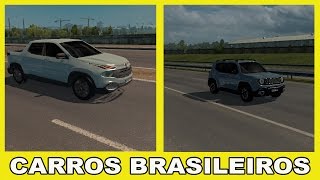 MOD CARROS BRASILEIROS 4x4 PARA O TRÁFEGO ETS2 128 [upl. by Faustine]