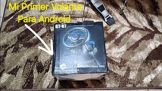 Volante GTV7 Para SwitchPCPS2PS3PCXbox 360Xbox OneXbox SXAndroid [upl. by Anes]