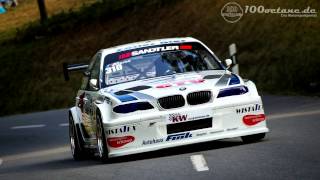 BMW E46 320si WTCC  Marco Fink  Bergrennen Unterfranken 2016 [upl. by Yarb]