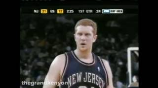 Brian Scalabrine careerhigh 29 points amp 10 rebounds vs Golden State Warriors January 26 2005 [upl. by Florence846]