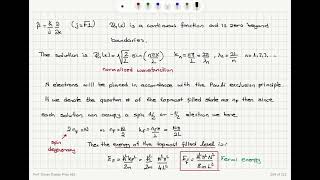 Week 91 Free Electron Theory in Metals [upl. by Merton]