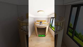 Secret Base under the bed shorts interiordesign homedesign homedecor decor [upl. by Anehc191]